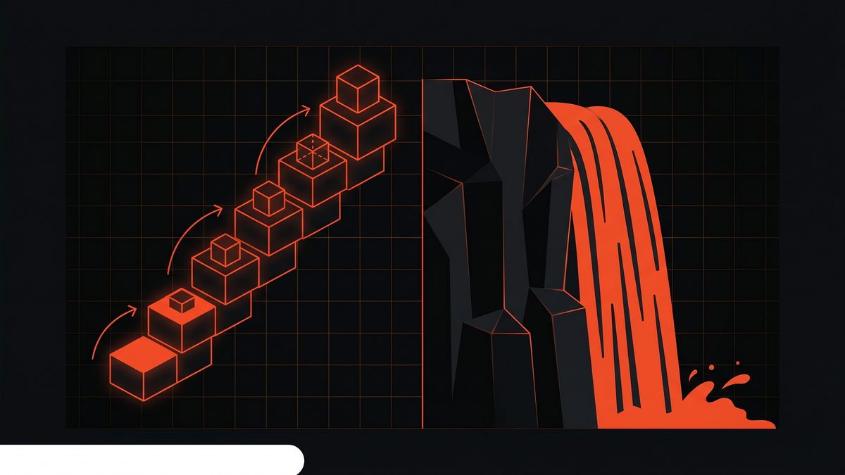 Why Iterative Software Development Beats Waterfall for Small Businesses